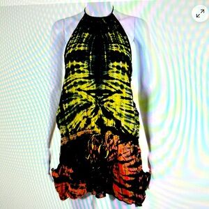 Blue Life women’s tie dye halter cover up